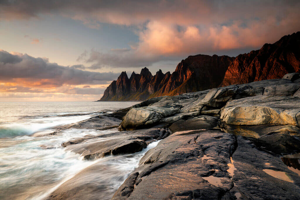 Tungeneset viewpoint in Senja Norway