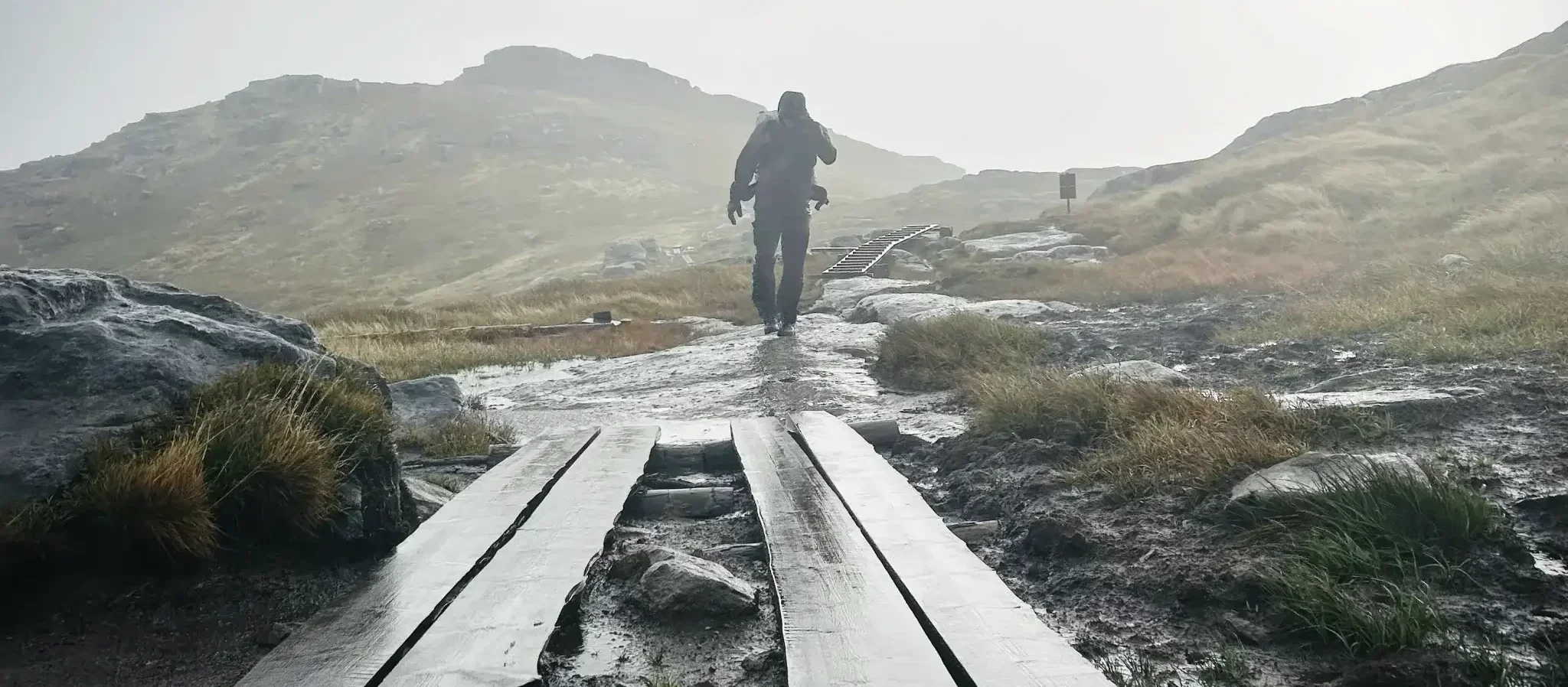 A stormy walk